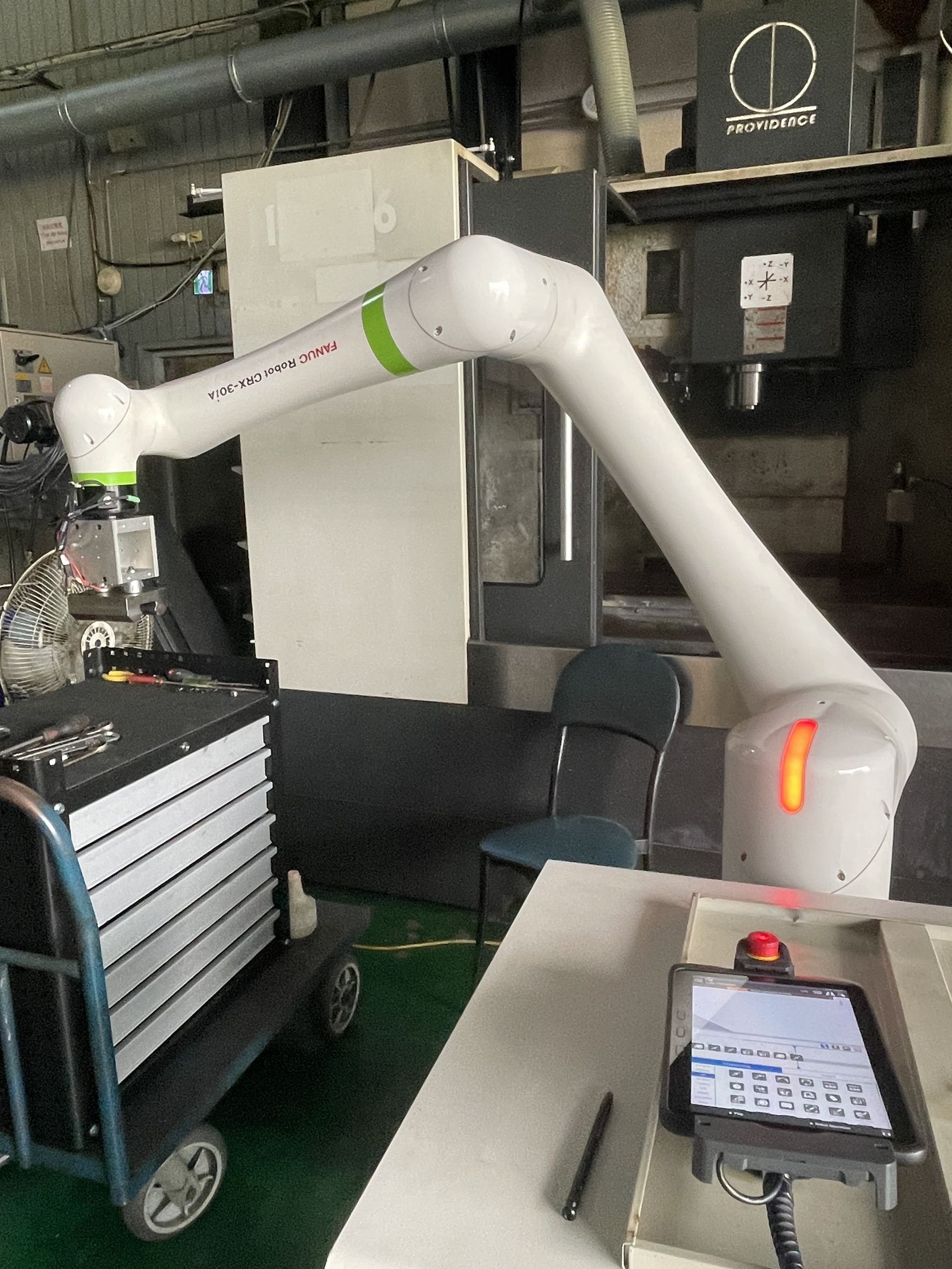 Robotic Arm Integration for Smart Manufacturing